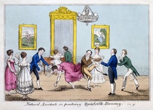 Natürliche Unfälle beim Quadrille-Tanzen, veröffentlicht von Cleary von English School