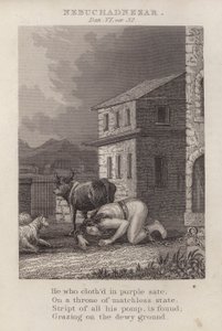 Nebukadnezar, Daniel VI, Vers 32 von English School