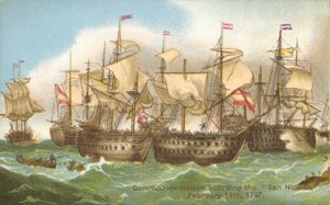 Nelson entert die San Nicolas von English School