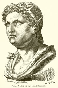 Nero, Sieger bei den griechischen Spielen von English School