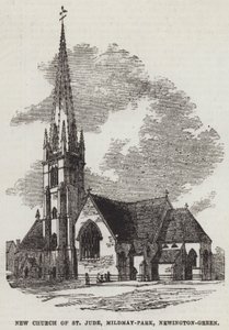 Neue Kirche von St. Jude, Mildmay-Park, Newington-Green von English School