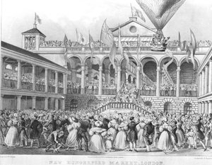 Neuer Hungerford-Markt, 1833