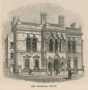 Neues Rathaus in Poplar von English School