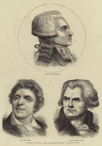 "Dreiundneunzig", das revolutionäre Triumvirat (Stich) von English School