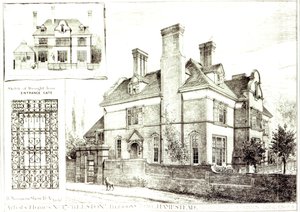No.17 Kelston, St. Johns Avenue, aus The Building News, 10. Februar 1882 von English School
