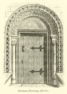 Normannisches Portal, Horton von English School