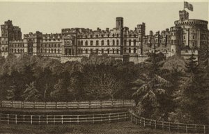Nordfront, Windsor Castle von English School