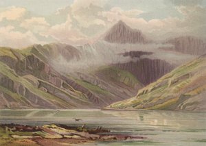 Nordwales, Snowdon vom Llyn Llydaw von English School
