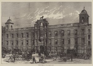 Northumberland House, Strand Front (Gravur) von English School