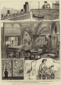 Notizen von der Elektrischen Ausstellung im Crystal Palace von English School