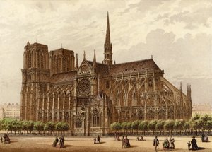 Notre Dame, Paris von English School