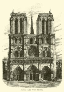Notre Dame, Westfassade von English School