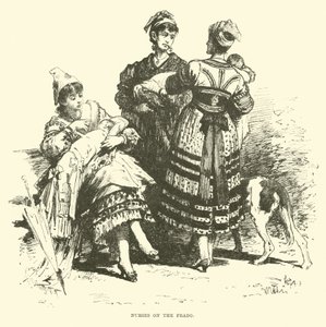 Krankenschwestern auf dem Prado von English School