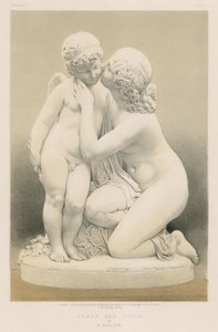 Nymphe und Amor von E. Müller von English School