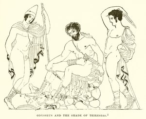 Odysseus und der Schatten von Teiresias von English School