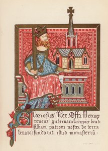 Offa, König von Mercia von English School