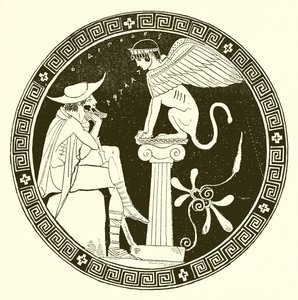 Ödipus und die Sphinx von English School