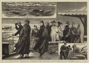 Öl auf unruhigen Gewässern, die jüngsten Experimente in Folkestone von English School