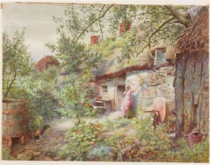 Altes Cottage von English School