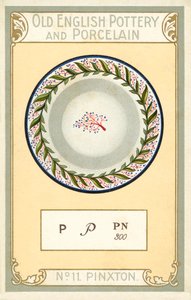 Alte englische Keramik und Porzellan: Pinxton