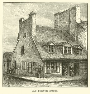 Altes französisches Haus