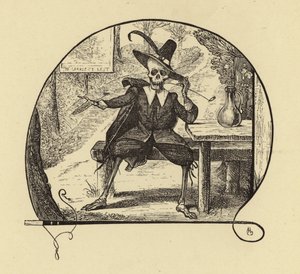 Alter Hobson, John Milton (Gravur) von English School