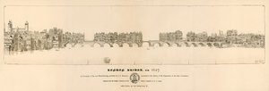 Alte London Bridge, 1627 von English School