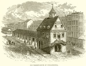 Alter Marktplatz in Philadelphia