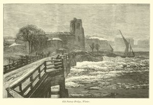 Alte Putney-Brücke, Winter von English School