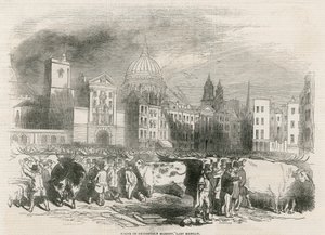 Alter Smithfield-Markt von English School