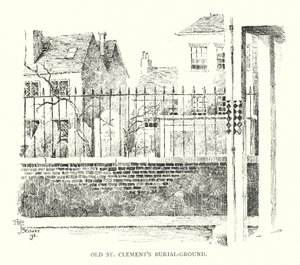 Alter Friedhof von St. Clement von English School