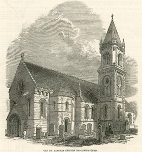Alte St. Pancras Kirche, London, rekonstruiert von English School
