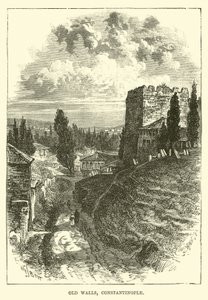 Alte Mauern, Konstantinopel von English School