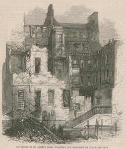 Altes Haus im St Jamess Park, ehemals die Residenz von Richter Jeffreys von English School