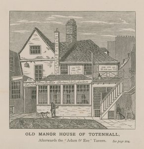 Altes Herrenhaus von Totenhall von English School
