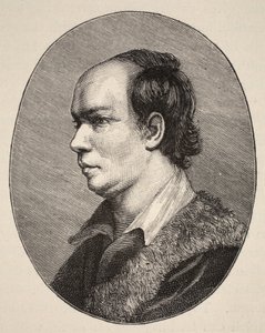 Oliver Goldsmith, Illustration aus Die Kirche von England: Eine Geschichte für das Volk von H.D.M. Spence-Jones, veröffentlicht um 1910