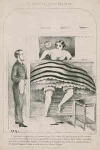 An Bord der Great Eastern; Ausstieg aus einem Etagenbett von English School