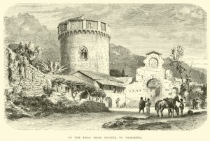 Auf der Straße von Messina nach Taormina von English School