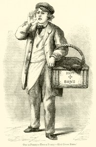Ein-Penny, Zwei-Penny, Heiße Kreuzbrötchen von English School