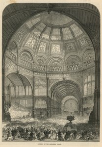 Eröffnung des Alexandra Palace von English School