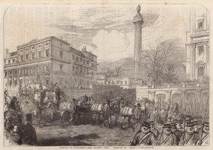 Eröffnung des Parlaments - Ihre Majestät durchquert den St. James
