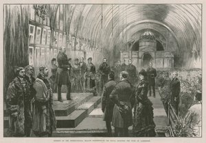 Eröffnung der Internationalen Gesundheitsausstellung durch den Herzog von Cambridge von English School