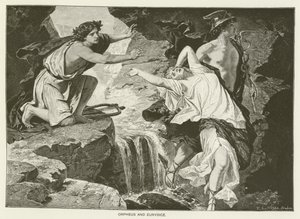 Orpheus und Eurydike (Gravur) von English School