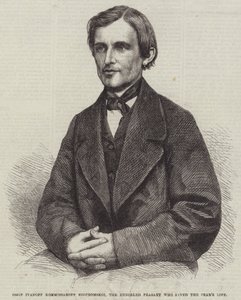Ossip Ivanoff Kommissaroff Kostromskoi, der geadelte Bauer, der das Leben des Zaren rettete (Gravur) von English School