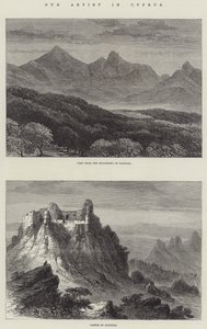 Unser Künstler auf Zypern (Gravur) von English School