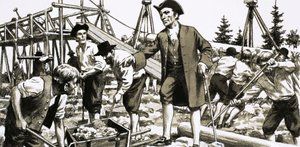 Vorposten des Reiches: Land der Verlorenen (Nova Scotia) von English School