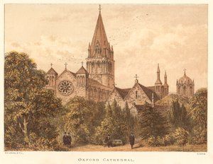 Kathedrale von Oxford von English School