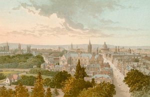Oxford vom Magdalen Tower von English School
