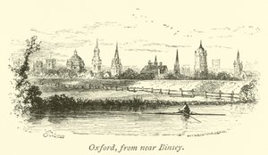 Oxford, von nahe Binsey von English School