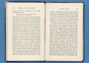 Seite aus Fußball: Unser Winterspiel, von Charles W. Alcock, 1874 von English School